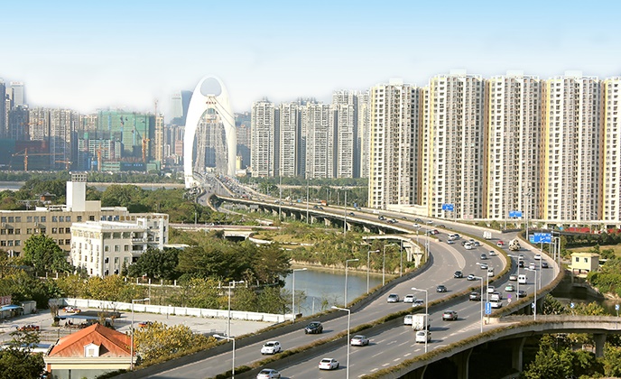 广州猎德大桥市政道路.JPG